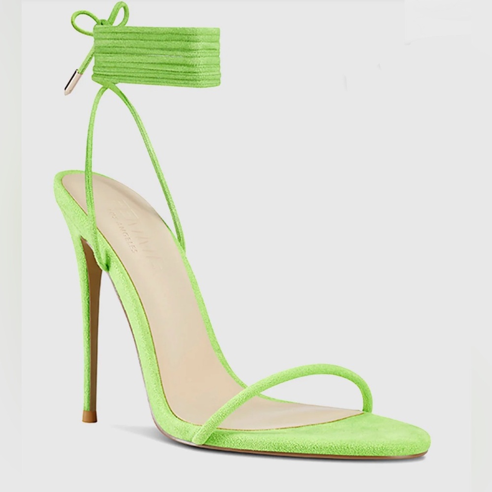 🔵FEMME Wrap Around CHIC Green Ready To Wear Sandals